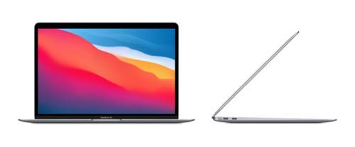 2020 Apple MacBook Air Laptop: شريحة Apple M1 ، شاشة Retina مقاس 13 بوصة ، ذاكرة وصول عشوائي 16 جيجابايت ، تخزين SSD 256 جيجابايت ، لوحة مفاتيح بإضاءة خلفية ، كاميرا FaceTime HD ، Touch ID. يعمل مع iPhone / iPad ؛ فضاء رمادي 2020 Apple MacBook Air Laptop: شريحة Apple M1 ، شاشة Retina مقاس 13 بوصة ، ذاكرة وصول عشوائي 16 جيجابايت ، تخزين SSD 256 جيجابايت ، لوحة مفاتيح بإضاءة خلفية ، كاميرا FaceTime HD ، Touch ID. يعمل مع iPhone / iPad ؛ فضاء رمادي