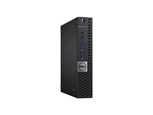 أحدث كمبيوتر Dell Optiplex 3040 Micro كمبيوتر برج صغير (Intel Quad Core i5-6500T و 8GB DDR4 Ram و 256GB SSD SSD و HDMI و VGA و WiFi) Win 10 Pro (تم تجديده)
