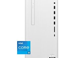 كمبيوتر سطح المكتب HP Pavilion ، الجيل الثاني عشر من Intel Core i5-12400 ، 8 جيجا بايت رام ، 512 جيجا بايت SSD ، Windows 11 Home ، Wi-Fi 6 & Bluetooth ، 9 منافذ USB ، لوحة مفاتيح سلكية وماوس كومبو ، برج كمبيوتر مدمج مسبقًا (TP01- 3050 ، 2022)