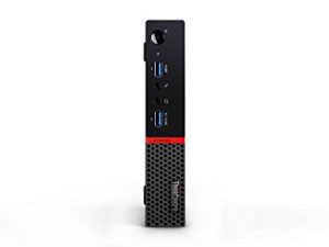 Lenovo ThinkCentre M900 Tiny Desktop Micro Tower PC (Intel Core i5-6500T Upto -3.1 جيجا هرتز ، 16 جيجا بايت رام ، 256 جيجا بايت SSD ، USB 3.0 ، WiFi) Windows 10 Pro (تم تجديده) € ¦