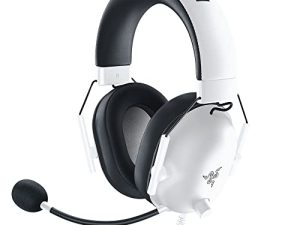 سماعة الألعاب Razer BlackShark V2 X: صوت محيطي 7.1 - برامج تشغيل 50 مم - وسادة رغوة الذاكرة - لأجهزة الكمبيوتر ، Mac ، PS4 ، PS5 ، Switch ، Xbox One ، Xbox Series X | S ، Mobile - مقبس صوت 3.5 ملم - أبيض