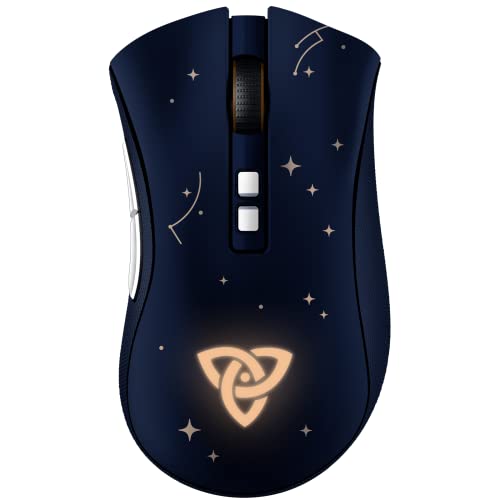 ماوس الألعاب اللاسلكي Razer DeathAdder V2 Pro: مستشعر ضوئي 20K DPI - 3 مرات أسرع من التبديل البصري الميكانيكي - إضاءة Chroma RGB - عمر بطارية 70 ساعة - مريح 88 جرام - إصدار Genshin Impact ماوس الألعاب اللاسلكي Razer DeathAdder V2 Pro: مستشعر ضوئي 20K DPI - 3 مرات أسرع من التبديل البصري الميكانيكي - إضاءة Chroma RGB - عمر بطارية 70 ساعة - مريح 88 جرام - إصدار Genshin Impact