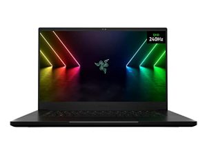 كمبيوتر محمول للألعاب Razer Blade 15: NVIDIA GeForce RTX 3080 Ti - وحدة المعالجة المركزية Intel Intel 14-Core i7 - 15.6 بوصة QHD 240 هرتز - 32 جيجا بايت DDR5 رام ، 1 تيرا بايت PCIe SSD - Windows 11 - CNC الألومنيوم - Chroma RGB - Thunderbolt 4
