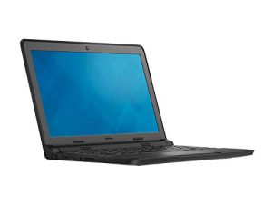 Dell ChromeBook 11.6 بوصة HD (1366 x 768) كمبيوتر محمول دفتر ملاحظات ، Intel Celeron N2840 ، كاميرا ، HDMI ، WIFI ، USB 3.0 ، قارئ بطاقة SD (مجدد)
