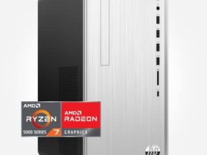 كمبيوتر سطح المكتب HP Pavilion ، AMD Ryzen 7 5700G ، ذاكرة وصول عشوائي 16 جيجابايت ، 512 جيجابايت SSD ، Windows 11 Pro ، اتصال Wi-Fi 5 والبلوتوث ، 9 منافذ USB ، ماوس سلكي ولوحة مفاتيح كومبو ، برج مدمج مسبقًا (TP01-2022 ، 2021 )