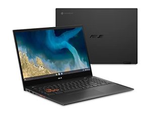 ASUS Chromebook Flip CM5 ، شاشة لمس 15.6 بوصة عالية الدقة بتقنية NanoEdge ، معالج AMD Ryzen 3 3250C ، 64 جيجابايت eMMC ، 4 جيجابايت رام ، لوحة مفاتيح بإضاءة خلفية ، Wi-Fi 5 ، Chrome OS ، ألمنيوم ، رمادي معدني ، CM5500FDA-DN344T