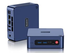 كمبيوتر صغير Beelink U59 Pro مزود بمعالج 11th Gen 4-Cores N5105 ، وذاكرة وصول عشوائي DDR4 بسعة 16 جيجا بايت ، 500 جيجا بايت M.2 SATA SSD Micro ، كمبيوتر صغير Win 11 Pro 4K @ 60Hz ثنائي HDMI 2.0 ومن النوع C / شبكة LAN مزدوجة / WiFi5 / BT4. 0 ، المكتب / المنزل