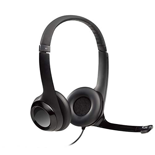 سماعة رأس سلكية من لوجيتك H390 ، سماعات رأس ستريو مع ميكروفون عازل للضوضاء ، USB ، عناصر تحكم في الخط ، كمبيوتر شخصي / ماك / كمبيوتر محمول - أسود سماعة رأس سلكية من لوجيتك H390 ، سماعات رأس ستريو مع ميكروفون عازل للضوضاء ، USB ، عناصر تحكم في الخط ، كمبيوتر شخصي / ماك / كمبيوتر محمول - أسود
