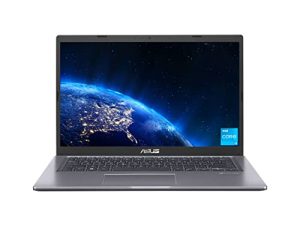 كمبيوتر محمول ASUS VivoBook 14 ، شاشة 14 بوصة IPS FHD ، معالج Intel Core i3-1115G4 ، 4GB DDR4 ، 128GB PCIe SSD ، قارئ بصمات الأصابع ، Windows 11 Home in S Mode ، رمادي أردوازي ، F415EA-AS31