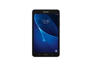 جهاز لوحي Samsung Galaxy Tab A 7 بوصة (8 جيجابايت ، أسود) (مجدد)
