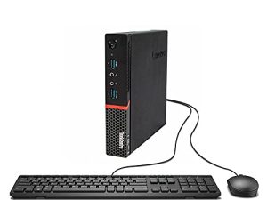 كمبيوتر سطح المكتب Lenovo Think Center M700 Tiny ، معالج Intel رباعي النواة I5-6400T 2.2 جيجاهرتز يصل إلى 2.8 جيجاهرتز ، ذاكرة 16 جيجابايت ، 512 جيجابايت SSD ، WiFi ، BT 4.0 ، HDMI ، USB 3.0 ، منفذ DP ، Windows 10 Pro 64 بت إنجليزي / إسباني / فرنسي (متجدد)