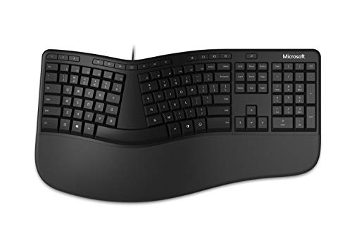 لوحة مفاتيح Microsoft Ergonomic Keyboard - أسود. لوحة مفاتيح سلكية ومريحة مع دعم مبطن للمعصم وراحة اليد. لوحة المفاتيح الانقسام. مفتاح مكتب مخصص. لوحة مفاتيح Microsoft Ergonomic Keyboard - أسود. لوحة مفاتيح سلكية ومريحة مع دعم مبطن للمعصم وراحة اليد. لوحة المفاتيح الانقسام. مفتاح مكتب مخصص.