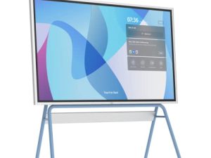 Vibe S1 55 "السبورة البيضاء الذكية ، شاشة تعمل باللمس ، لوحة تفاعلية 4K UHD ، جهاز كمبيوتر الكل في واحد للمكتب والفصول الدراسية مع نظام التشغيل Chrome OS & Open App Ecosystem (لوحة فقط)