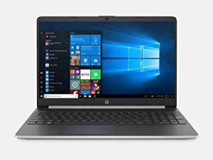 لاب توب اتش بي 2020 بشاشة 15 15.6 بوصة عالية الدقة تعمل باللمس - الجيل العاشر من انتل كور i5-1035G1 ، 16 جيجا DDR4 ، 512 جيجا اس اس دي ، يو اس بي نوع سي ، اتش دي ام اي ، ويندوز 10 - فضي W