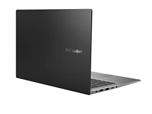 ASUS VivoBook S14 S433 كمبيوتر محمول رفيع وخفيف الوزن ، شاشة 14 بوصة بدقة FHD ، وحدة المعالجة المركزية Intel Core i5-1135G7 ، ذاكرة وصول عشوائي DDR4 سعة 8 جيجابايت ، SSD 512 جيجابايت ، Thunderbolt 3 ، Wi-Fi 6 ، Windows 10 ، AI Noise-Cancellation ، Indie Black ، S433EA-DH51