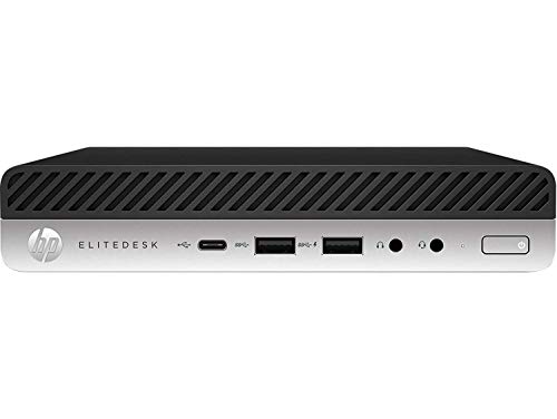 HP EliteDesk 800 G3 Mini PC 8GB 256GB SSD Intel Core i5-6500T Win10 ، أسود (مجدد) HP EliteDesk 800 G3 Mini PC 8GB 256GB SSD Intel Core i5-6500T Win10 ، أسود (مجدد)