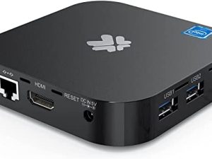 كمبيوتر صغير يعمل بنظام Windows 10 Pro Intel Atom Z8350 2GB DDR3 32GB eMMC ، كمبيوتر صغير مع كمبيوتر مكتبي صغير يدعم 4K HD ، 2.4G / 5G WiFi ، Bluetooth 4.2 ، المكتب المنزلي