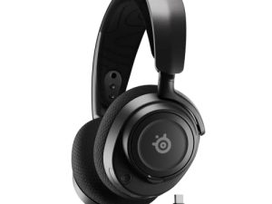 سماعة رأس لاسلكية للألعاب متعددة المنصات من SteelSeries Arctis Nova 7 - لاسلكية متزامنة 2.4 جيجاهرتز وبلوتوث - تصميم مريح - بطارية 38Hr للشحن السريع - كمبيوتر شخصي ، PS ، سويتش ، هاتف محمول