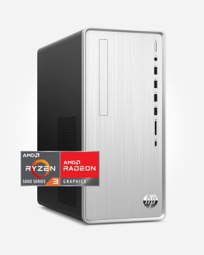 كمبيوتر سطح المكتب HP Pavilion ، AMD Ryzen 3 5300G ، 4 جيجابايت رام ، 256 جيجابايت SSD ، Windows 11 Home ، Wi-Fi 5 واتصال بلوتوث ، 9 منافذ USB ، ماوس سلكي ولوحة مفاتيح كومبو ، برج مدمج مسبقًا (TP01-2032 ، 2021 ) كمبيوتر سطح المكتب HP Pavilion ، AMD Ryzen 3 5300G ، 4 جيجابايت رام ، 256 جيجابايت SSD ، Windows 11 Home ، Wi-Fi 5 واتصال بلوتوث ، 9 منافذ USB ، ماوس سلكي ولوحة مفاتيح كومبو ، برج مدمج مسبقًا (TP01-2032 ، 2021 )