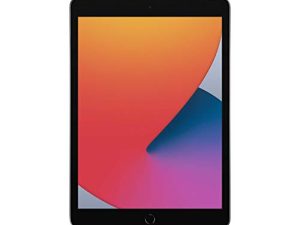 2020 Apple iPad 8th Generation (10.2 بوصة ، Wi-Fi + Cellular ، 32 جيجابايت) - رمادي فلكي (مجدد)