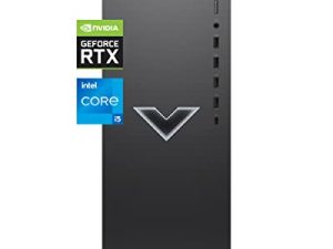 كمبيوتر مكتبي للألعاب HP Victus 15L ، بطاقة رسومات NVIDIA GeForce RTX 2060 ، معالج Intel Core من الجيل الثاني عشر ، 8 جيجابايت SDRAM ، 512 جيجابايت SSD ، نظام التشغيل Windows 11 Home OS ، QuickDrop ، Wi-Fi وبلوتوث (TG02-0020 ، 2022)