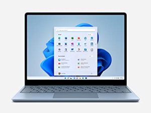 Microsoft Surface Laptop Go 12.4in Touchscreen Intel i5 8GB 128GB SSD أزرق ثلجي (مجدد)