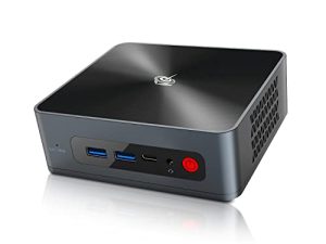 Beelink SEi8 Mini PC 4 Cores من الجيل الثامن Intel i5-8279U (حتى 4.1 جيجاهرتز) ، سطح مكتب صغير ، ذاكرة وصول عشوائي 16 جيجا بايت ، 500 جيجا بايت NVMe M.2 SSD كمبيوتر صغير ، جيجابت إيثرنت ، 4K HD ، منفذ HDMI مزدوج ، واي فاي 5 ، BT5.0 ، دعم الطاقة التلقائية تشغيل