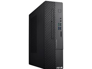 جهاز كمبيوتر سطح المكتب بتصميم صغير الحجم ASUS ExpertCenter D500SC ، Intel Core i5-11400 ، ذاكرة وصول عشوائي DDR4 سعة 16 جيجابايت ، محرك أقراص صلبة PCIe SSD سعة 256 جيجابايت + محرك أقراص ثابتة 1 تيرابايت ، TPM ، Windows 11 Home ، أسود ، D500SC-AB504