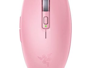ماوس الألعاب اللاسلكي Razer Orochi V2 المحمول: خفيف الوزن للغاية - وضعان لاسلكيان - عمر بطارية يصل إلى 950 ساعة - مفاتيح ماوس ميكانيكية - مستشعر بصري 5G متقدم 18K DPI - وردي كوارتز