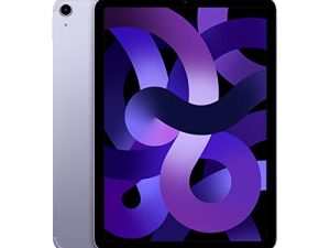 أوائل عام 2022 Apple iPad Air (10.9 بوصة ، Wi-Fi + Cellular ، 256 جيجابايت) - بنفسجي (الجيل الخامس) (مجدد)