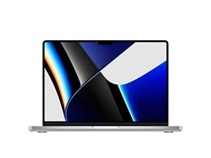 أواخر عام 2021 Apple MacBook Pro مع شريحة Apple M1 Pro (14 بوصة ، 16 غيغابايت من ذاكرة الوصول العشوائي ، 1 تيرابايت SSD) فضي (مجدد)