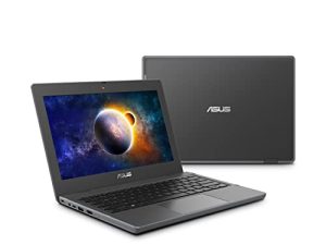 كمبيوتر محمول ASUS BR1100 ، شاشة 11.6 بوصة عالية الدقة مقاومة للتوهج ، 180 درجة ، سيليرون N4500 ، 4 جيجابايت ، 64 جيجابايت SSD ، متانة MIL-STD 810H ، لوحة مفاتيح مقاومة للانسكاب / العبث ، TPM 2.0 ، Windows 10 Pro ، رمادي غامق ، BR1100CKA-502Y
