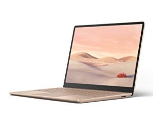 Microsoft Surface Laptop Go - شاشة لمس 12.4 بوصة - Intel Core i5 - ذاكرة 8 جيجا بايت - SSD 128 جيجا - Sandstone