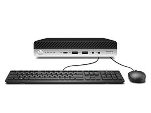 كمبيوتر HP Prodesk 600 G3 المصغر للكمبيوتر (Intel Quad Core i5-7500T 2.7 جيجا هرتز ، 16 جيجا بايت DDR4 رام ، 512 جيجا بايت SSD ، دعم 4K ، DP ، USB 3.0 ، USB-C) Win 10 Pro (تم تجديده)