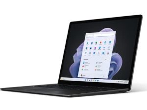 مايكروسوفت سيرفس لابتوب 5 (2022) ، شاشة لمس 13.5 بوصة ، نحيف وخفيف الوزن ، بطارية طويلة العمر ، معالج Intel i5 سريع متعدد المهام ، 512 جيجا بايت تخزين مع Windows 11 ، أسود