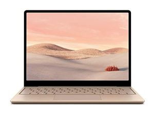 Microsoft 12.4 Multi-Touch Surface Laptop Go ، Intel Core i5-1035G1 ، ذاكرة وصول عشوائي (RAM) سعة 8 جيجابايت ، SSD 128 جيجابايت ، بطاقة رسومات Intel UHD مدمجة ، Windows 10 Home in S Mode ، 1ZZ-00003 ، Sandstone (تم تجديده)