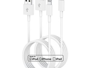 كابل شاحن Apple iPhone 3ft ، كابل Lightning إلى USB معتمد من Apple MFi 3 قدم ، سلك كابل شحن هاتف Apple سريع 3 أقدام لهاتف Apple iPhone 14 / 14Max / 13Pro Max / 12 / 11Pro / 11 / XS / XR / 8 / 6s / 6 / 5S ، iPad الأصلي