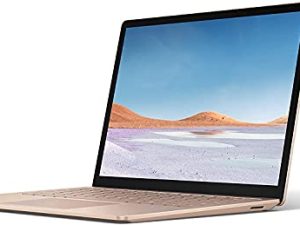 Microsoft Surface Laptop 3 13.5 بوصة PixelSense (2256 × 1504) شاشة تعمل باللمس ، معالج Intel Core i5-1035G7 من الجيل العاشر ، ذاكرة وصول عشوائي (RAM) سعة 8 جيجابايت ، محرك أقراص الحالة الصلبة سعة 256 جيجابايت ، نظام Win 10H - Sandstone (Renewed Premium)