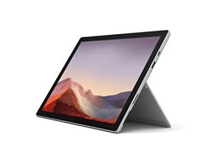 Microsoft Surface Pro 7 - شاشة لمس 12.3 بوصة - معالج Intel Core i7 العاشر - ذاكرة 16 جيجا بايت - SSD 1 تيرا بايت - بلاتينيوم