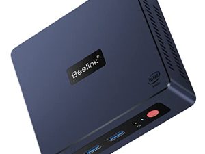 كمبيوتر صغير Beelink ، Mini S Intel 11th Gen 4-Cores N5095 ، كمبيوتر مكتبي صغير 8GB DDR4 RAM 256GB SSD ، كمبيوتر صغير ثنائي HDMI 4K UHD / Gigabit Ethernet / Dual WiFi / BT4.0 / Linux PC (Ubuntu) / HTPC / Family- ناس