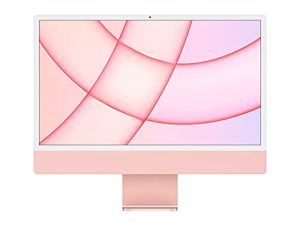 2021 Apple iMac M1 chip (24 inch، 8GB RAM، 256GB) وردي (متجدد)