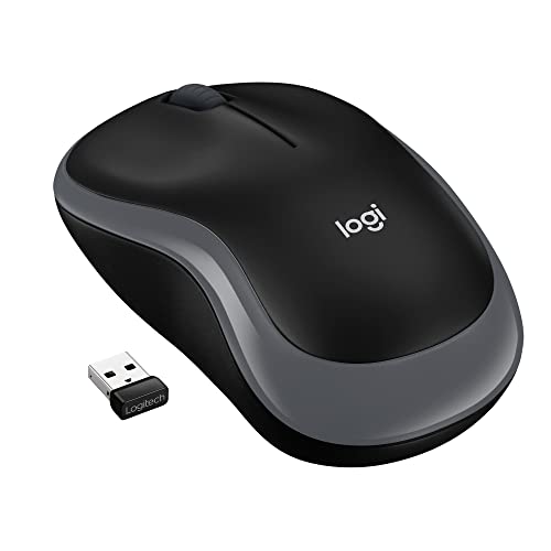 ماوس لاسلكي من لوجيتك M185 ، 2.4 جيجاهرتز مع مستقبل USB صغير ، عمر بطارية 12 شهرًا ، تتبع بصري 1000 نقطة في البوصة ، مضحكة ، متوافق مع الكمبيوتر الشخصي ، ماك ، الكمبيوتر المحمول - أسود ماوس لاسلكي من لوجيتك M185 ، 2.4 جيجاهرتز مع مستقبل USB صغير ، عمر بطارية 12 شهرًا ، تتبع بصري 1000 نقطة في البوصة ، مضحكة ، متوافق مع الكمبيوتر الشخصي ، ماك ، الكمبيوتر المحمول - أسود