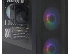 كمبيوتر الألعاب AVGPC Max - AMD RYZEN 5 3600 6-Core 3.6 GHz ، 8GB 3200Mhz DDR4 ، GT 1030 2GB ، 480GB SSD ، حقيبة NR400 ، Windows 10 ، WiFi / AC
