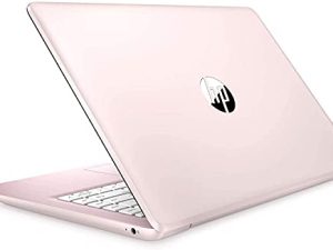 كمبيوتر محمول HP 2022 Stream 14 بوصة رفيع وخفيف الوزن ، معالج Intel Celeron N4000 ، ذاكرة وصول عشوائي 4 جيجابايت ، 64 جيجابايت eMMC ، HDMI ، كاميرا ويب ، WiFi ، Bluetooth ، مكتب 365 لمدة عام ، Windows 11 S ، وردي وردي ، محرك أقراص USB IFT 32 جيجابايت