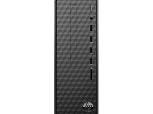 HP - S01-aF0011 سطح مكتب رفيع ، AMD Athlon Silver 3050U ، 4 جيجا بايت رام ، 256 جيجا بايت SSD ، Windows 10 Home (S01-aF0011 ، أسود) أسود جيت