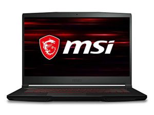 MSI GF63 Thin 9RCX -615 15.6 "كمبيوتر محمول للألعاب ، Intel Core i5-9300H ، NVIDIA GTX 1050Ti ، 8GB ، 512GB NVMe SSD ، Win10