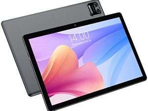 تابلت WeTap اللوحي 10 بوصة Android تابلت Android 12 ، 3GB RAM 64GB ROM ، 2MP + 8MP Camera ، 1280x800 IPS ، معالج رباعي النواة Google Tablets ، Bluetooth Wi-Fi بطارية 5000mAh (رمادي)
