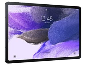 SAMSUNG Galaxy Tab S7 FE 12.4 "64GB واي فاي تابلت أندرويد مع شاشة كبيرة ، بطارية طويلة الأمد ، S Pen متضمن ، اتصال متعدد الأجهزة ، إصدار أمريكي ، 2021 ، Mystic Black