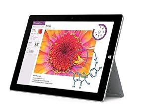 Microsoft Surface 3 10.8 FHD (1920x1280) شاشة تعمل باللمس 2 في 1 كمبيوتر محمول للأعمال والتعليم (Intel Quad-Core Atom x7-Z8700 ، 4 جيجا بايت رام ، 64 جيجا بايت SSD) Mini DP ، WiFi AC ، كاميرا ويب ، Windows 10 Pro (تم تجديده)
