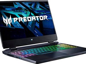 Acer Predator Helios 300 PH315-55-70ZV كمبيوتر محمول (2022) | إنتل i7-12700H | مُعالج رسومات NVIDIA GeForce RTX 3060 | شاشة 15.6 بوصة عالية الدقة بالكامل 165 هرتز 300 شمعة في المتر المربع | ذاكرة وصول عشوائي DDR5 سعة 16 جيجابايت | محرك أقراص صلب الحالة 512 جيجابايت | شبكة WiFi 6E القاتلة